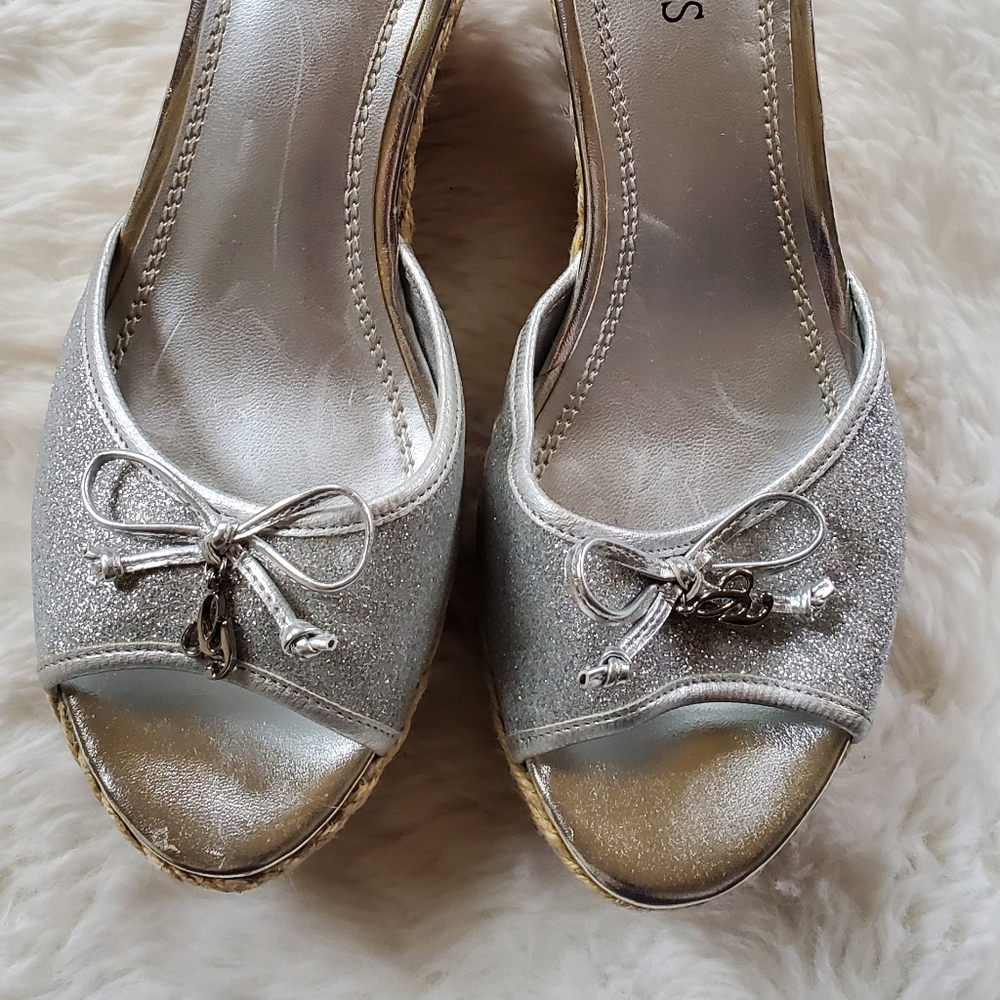Guess wedge sandles
